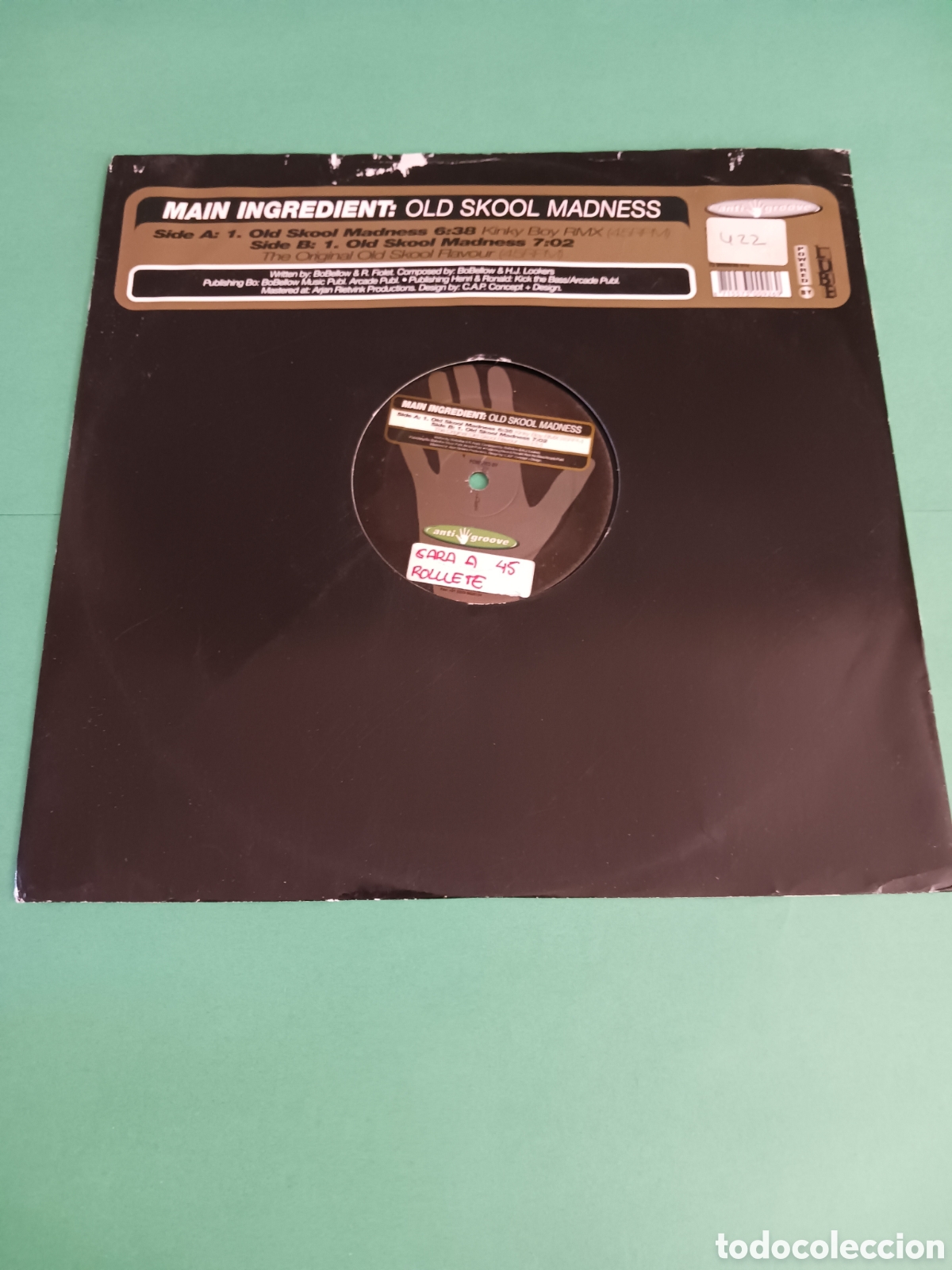 Discos de vinilo: Vinilo Main Ingredient - Old Skool Madnes - Foto 1