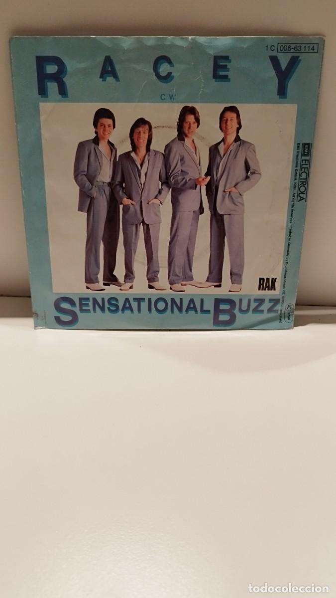 Discos de vinilo: Racey ,SENSATIONAL BUZZ. Single - Foto 1