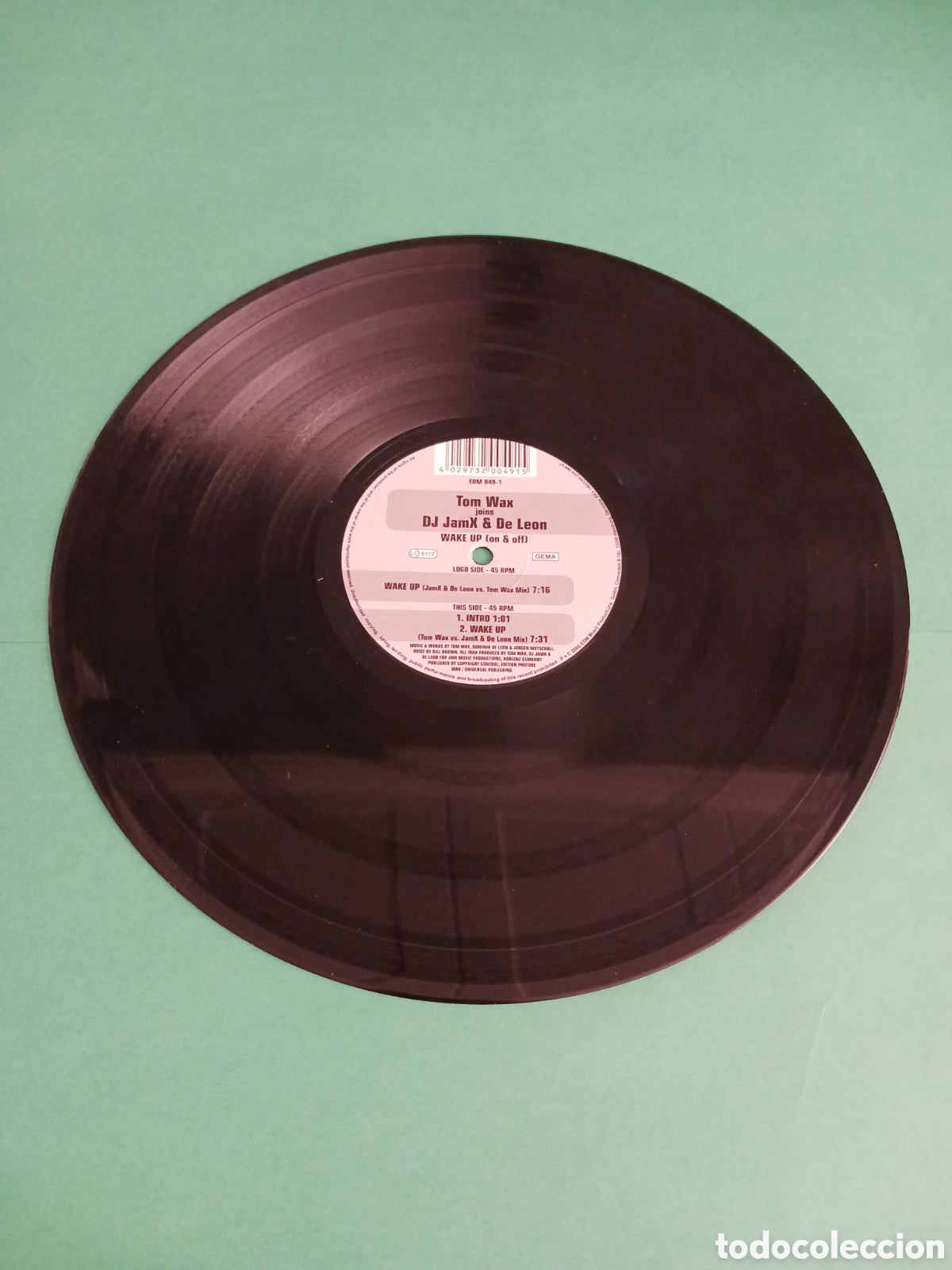 Discos de vinilo: Vinilo Tom Wax joins DJ JamX & De Leon - Foto 3