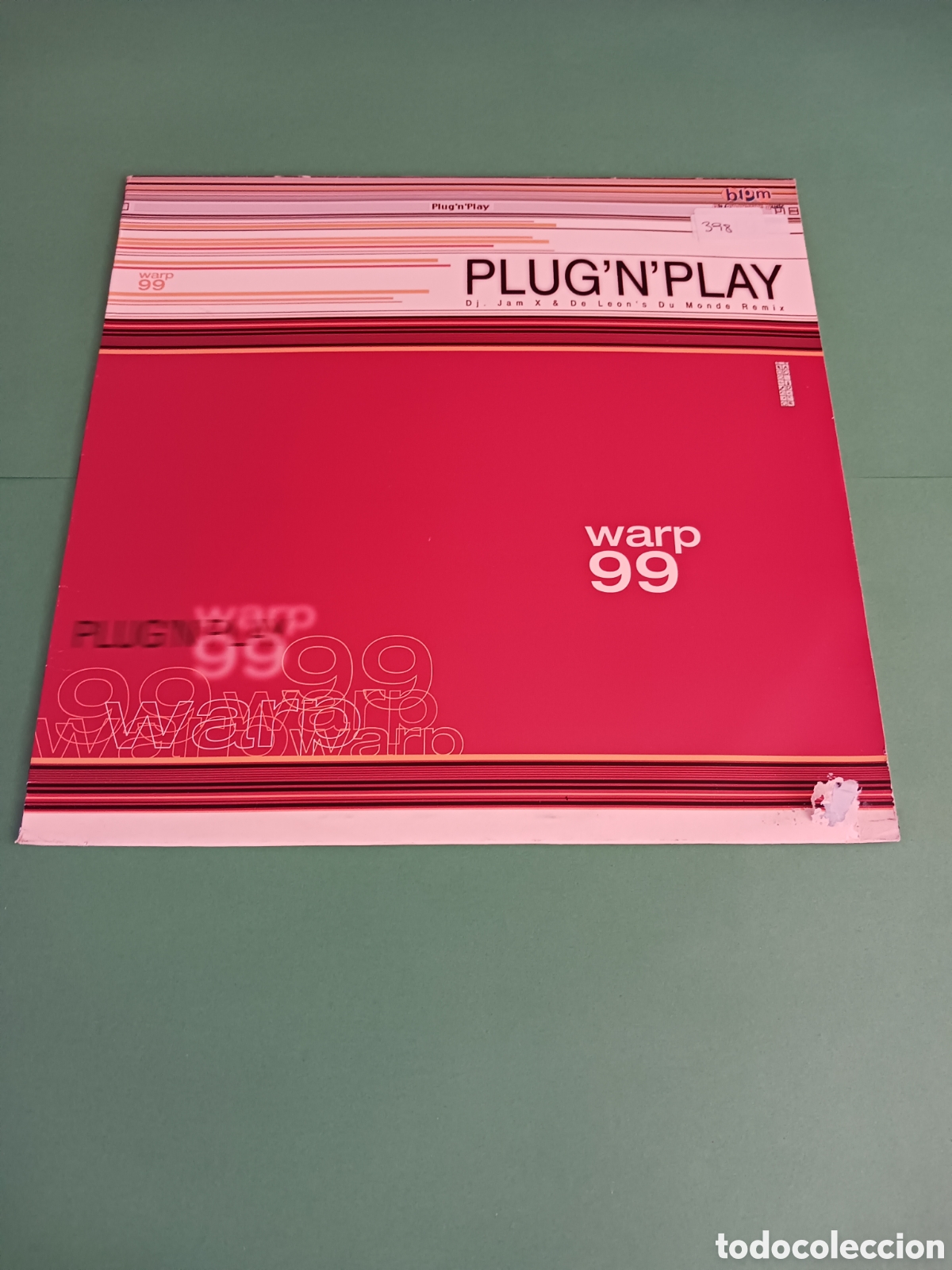 Discos de vinilo: Vinilo PLUG N PLAY - WARP 99 - Foto 1