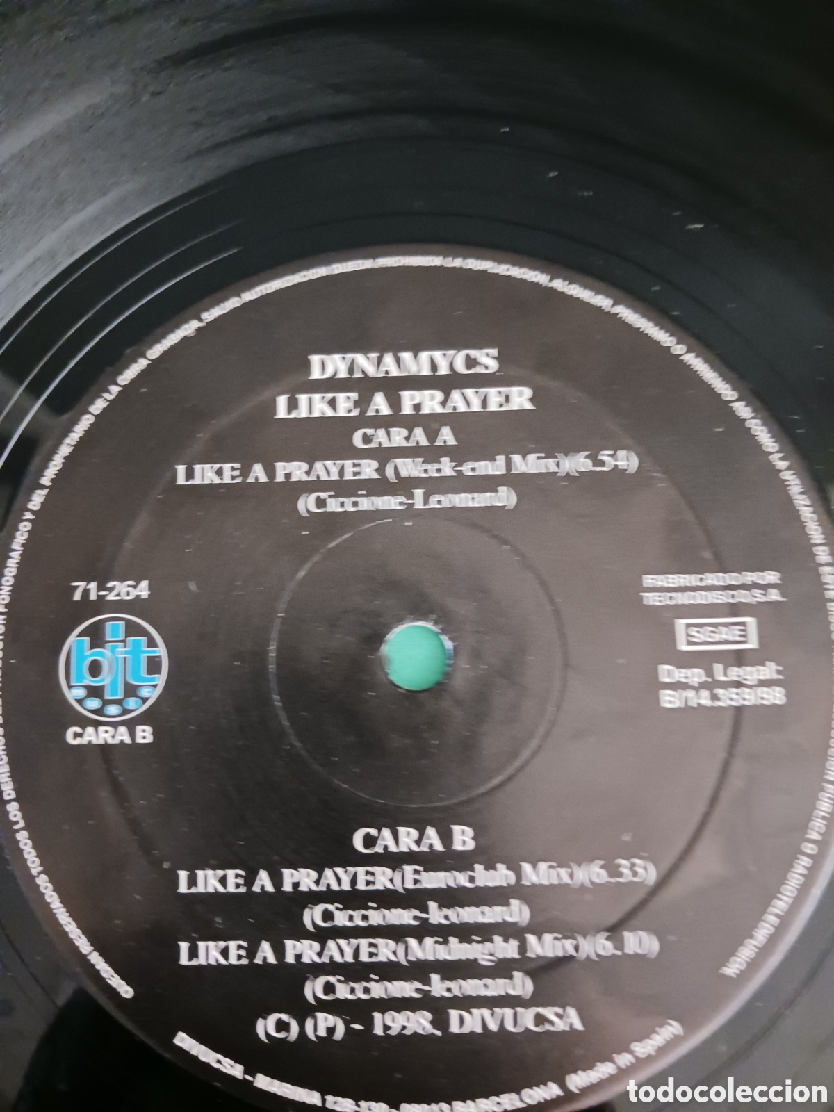 Discos de vinilo: Vinilo Dynamycs - Like A Prayer - Foto 2