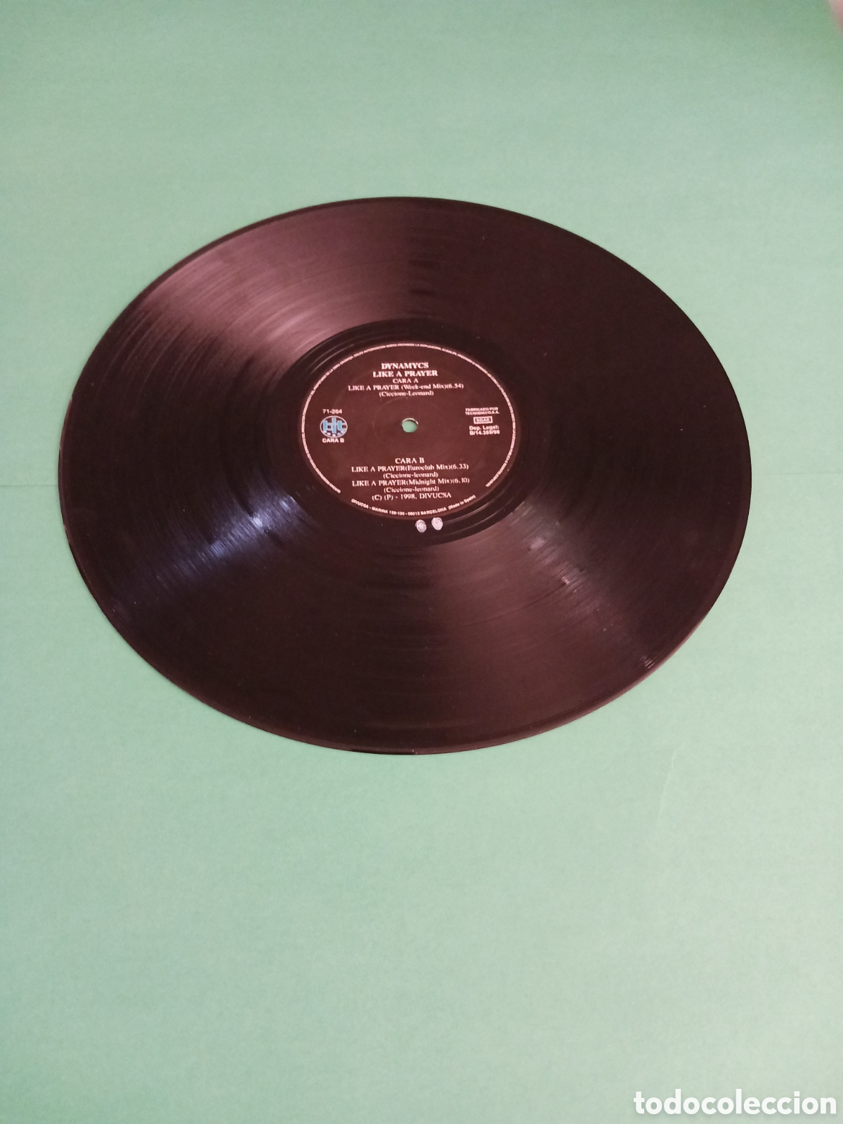 Discos de vinilo: Vinilo Dynamycs - Like A Prayer - Foto 3