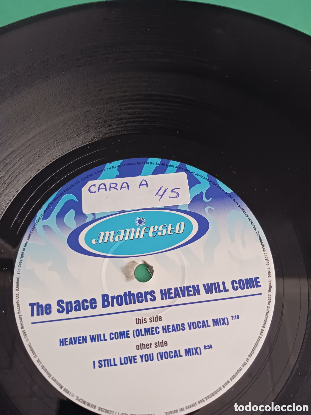 Discos de vinilo: Vinilo The Space Brothers - Heaven Will Come. - Foto 2