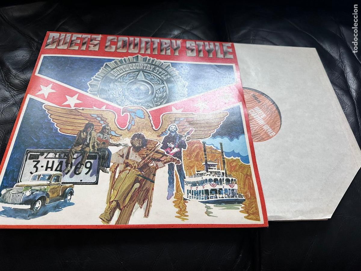Discos de vinilo: DUETS COUNNTRY STYLE LP - Foto 4