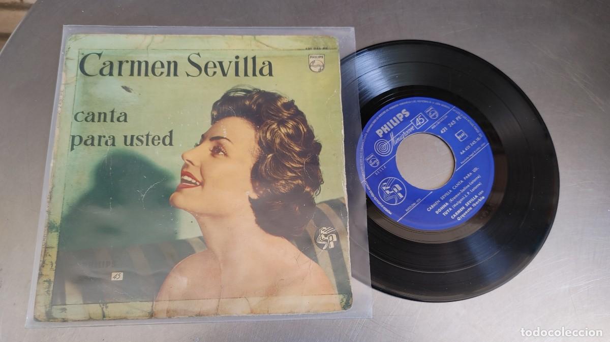 Discos de vinilo: CARMEN SEVILLA-EP DONNA +3 - Foto 1