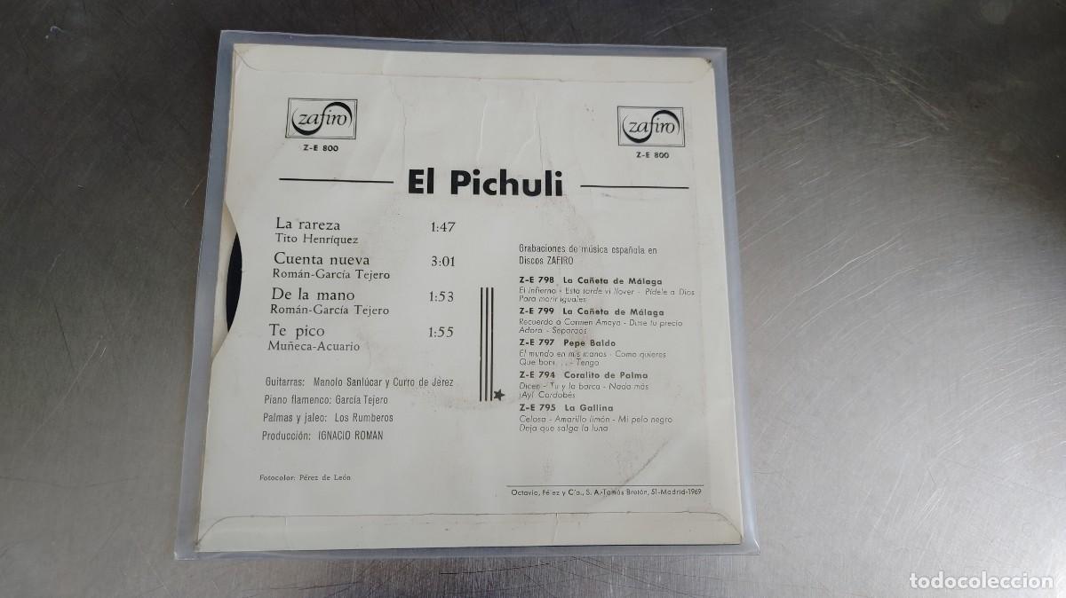 Discos de vinilo: EL PICHULI-EP TE PICO +3 - Foto 2