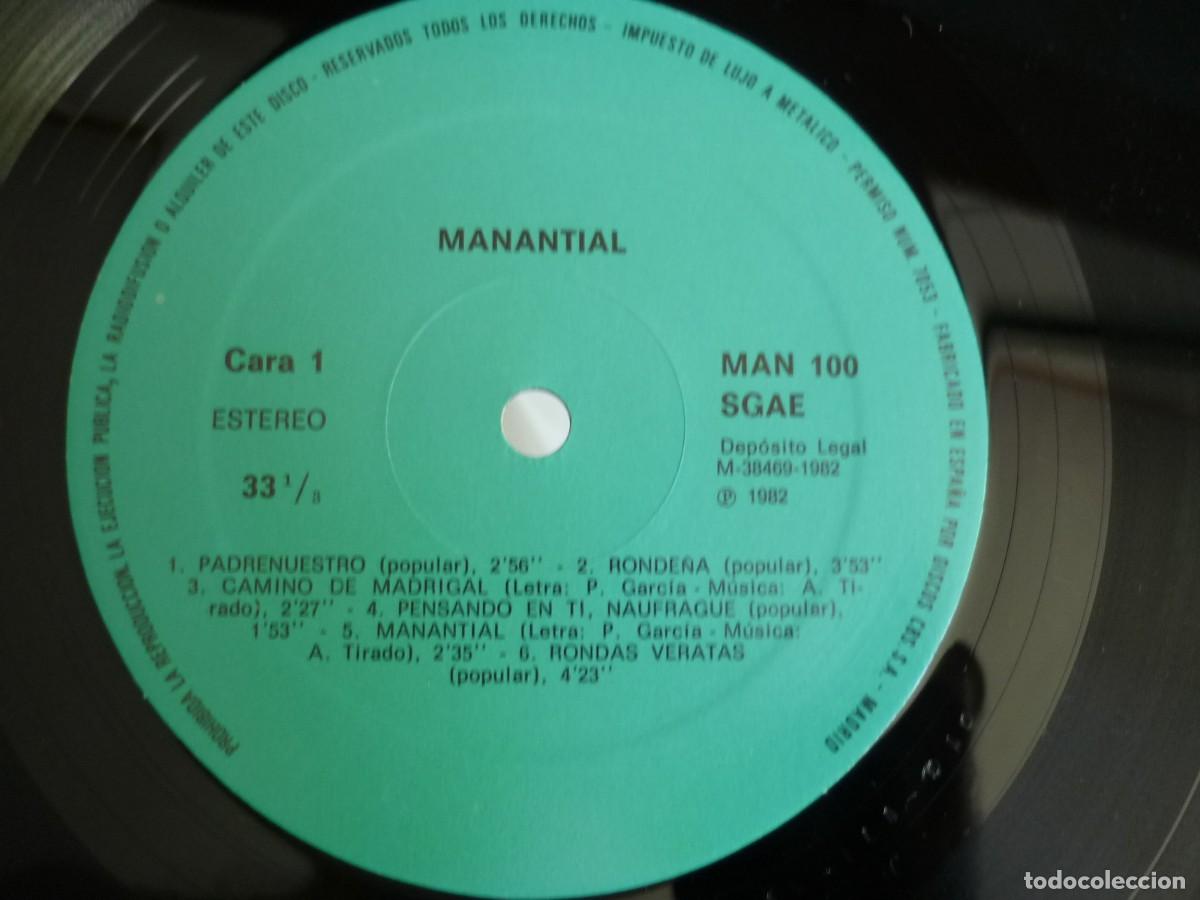 Discos de vinilo: LP vinilo Manantial 1982 - Foto 5
