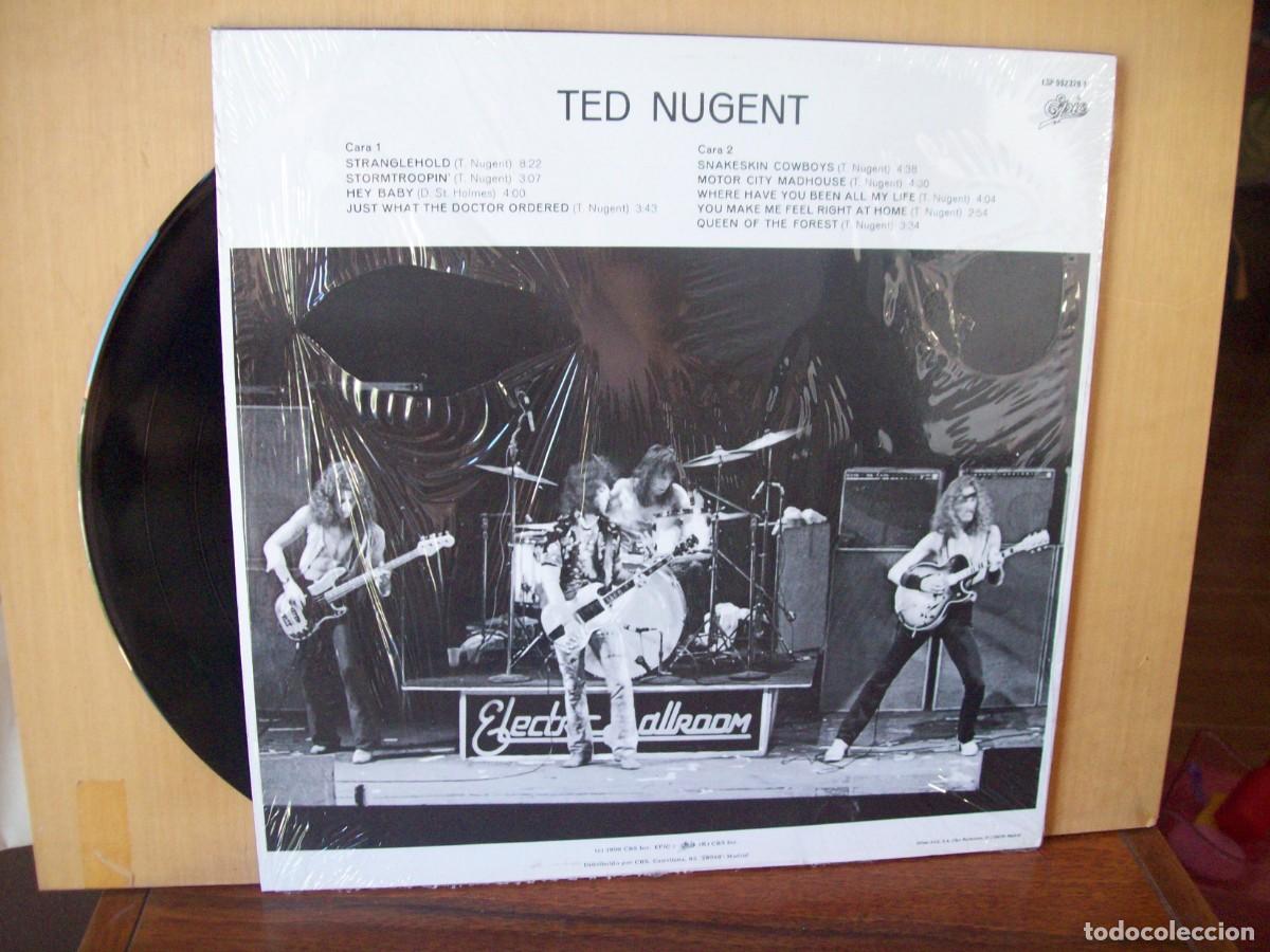 Discos de vinilo: TED NUGENT - LP 1990 FABRICADO EN ESPA&Ntilde;A - Foto 2
