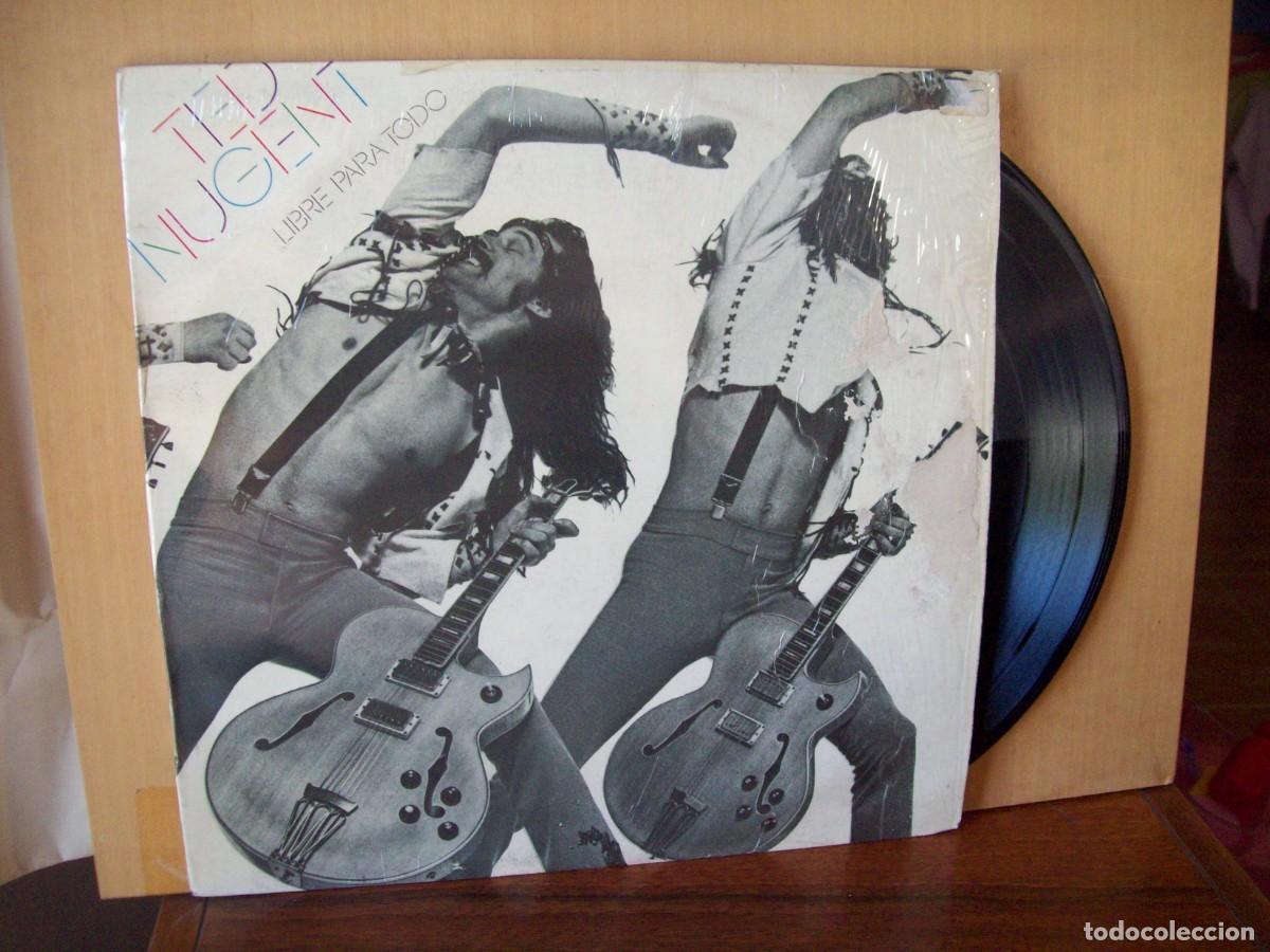 Discos de vinilo: TED NUGENT - LIBRE PARA TODO - LP 1976 - Foto 1