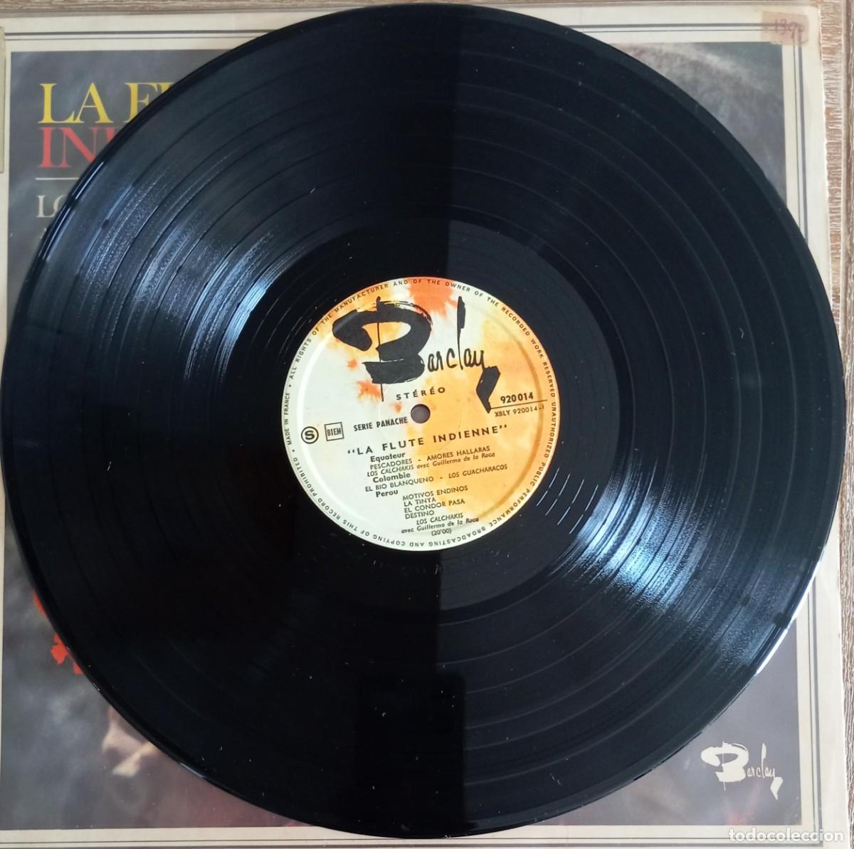 Discos de vinilo: VINILO - LA FLUTE INDIENNE - LOS CALCHAKIS - LOS GUACHARACOS - Foto 2