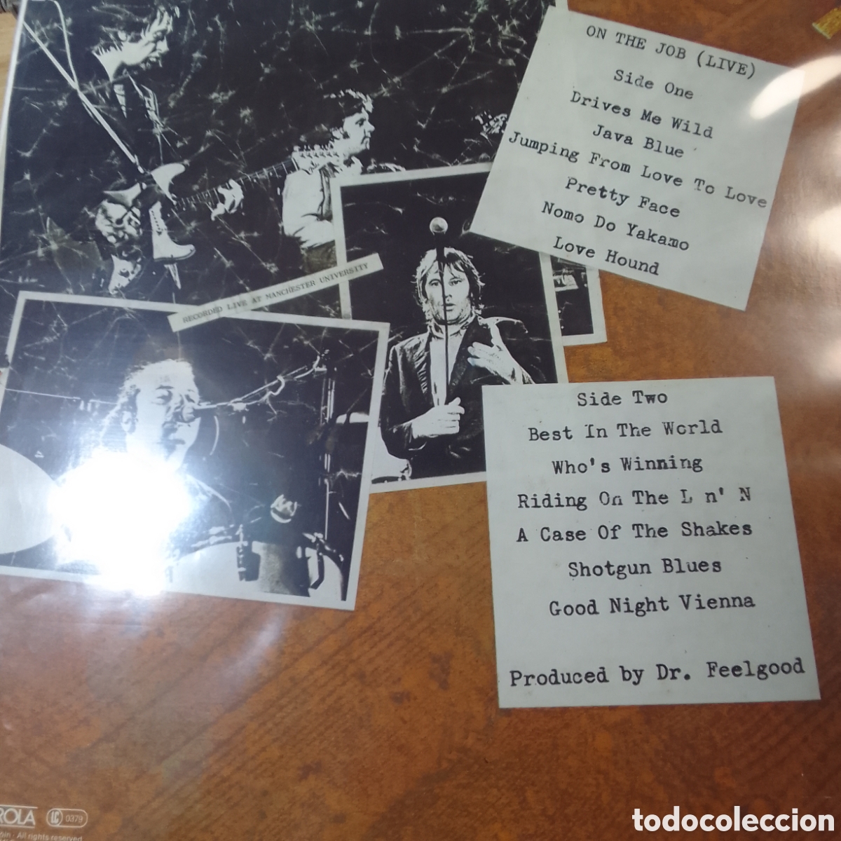 Discos de vinilo: DR. FEELGOOD ON THE JOB - Foto 2