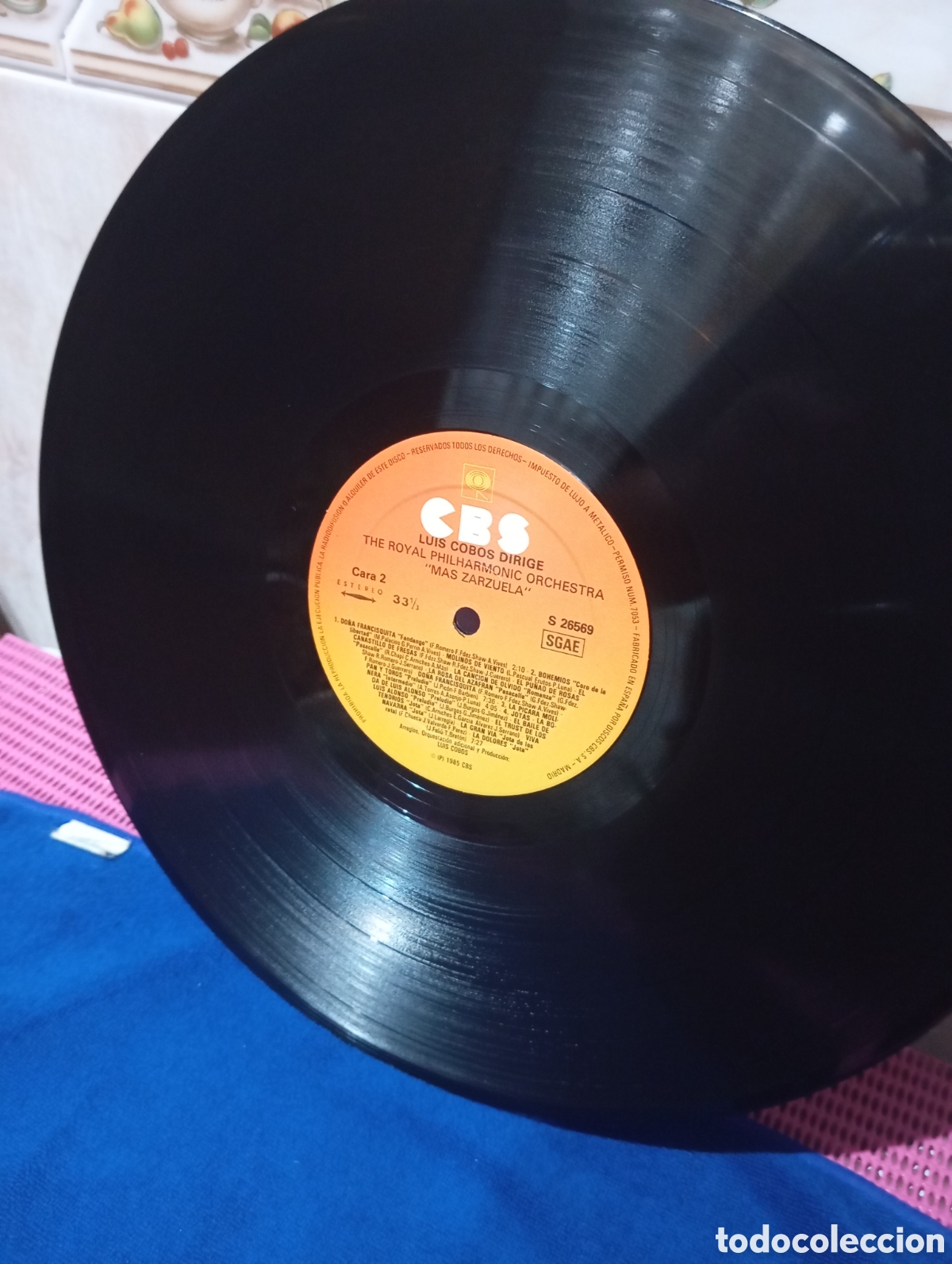 Discos de vinilo: Disco en vinilo del a&ntilde;o 1982. - Foto 3