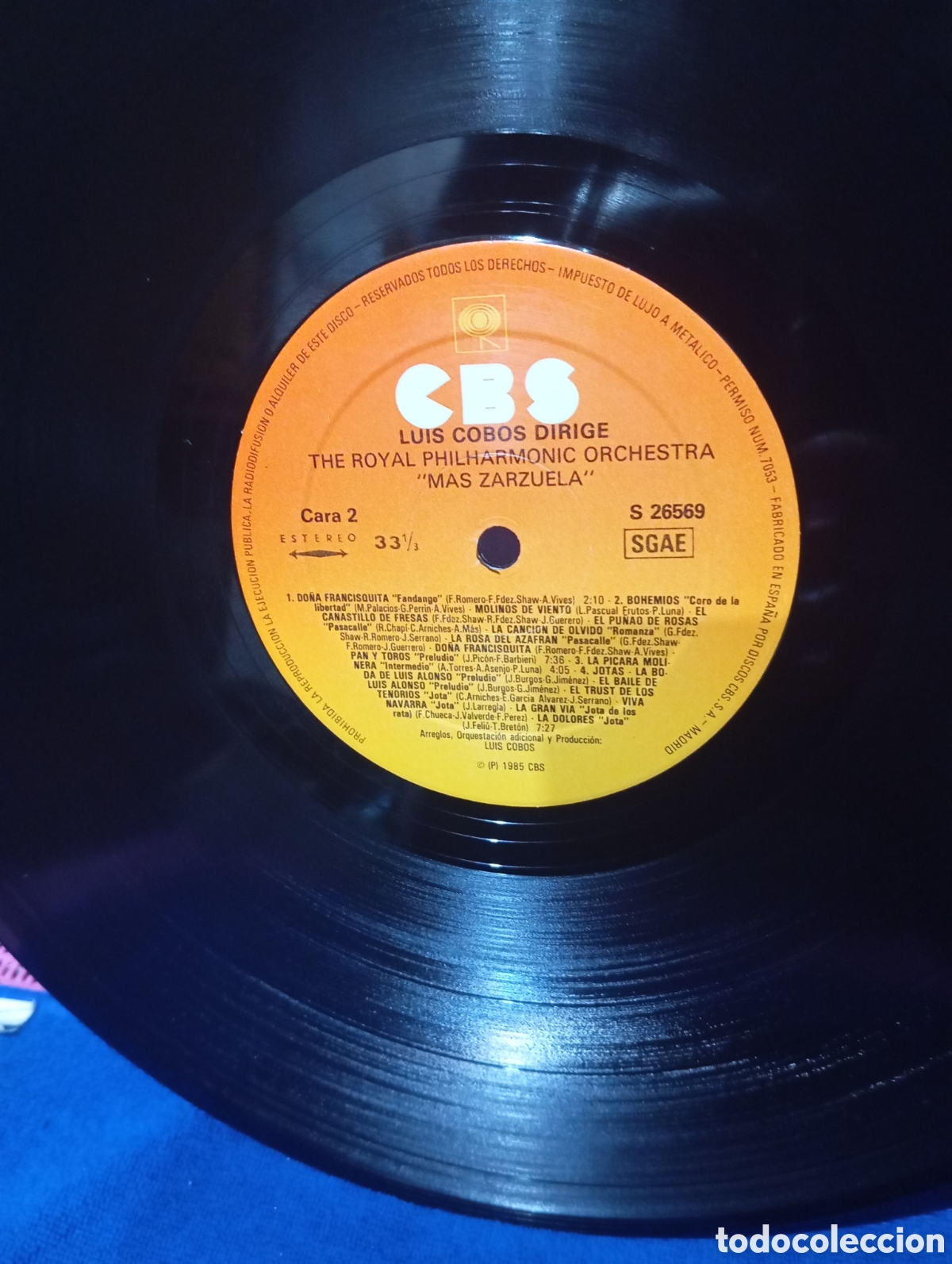Discos de vinilo: Disco en vinilo del a&ntilde;o 1982. - Foto 4