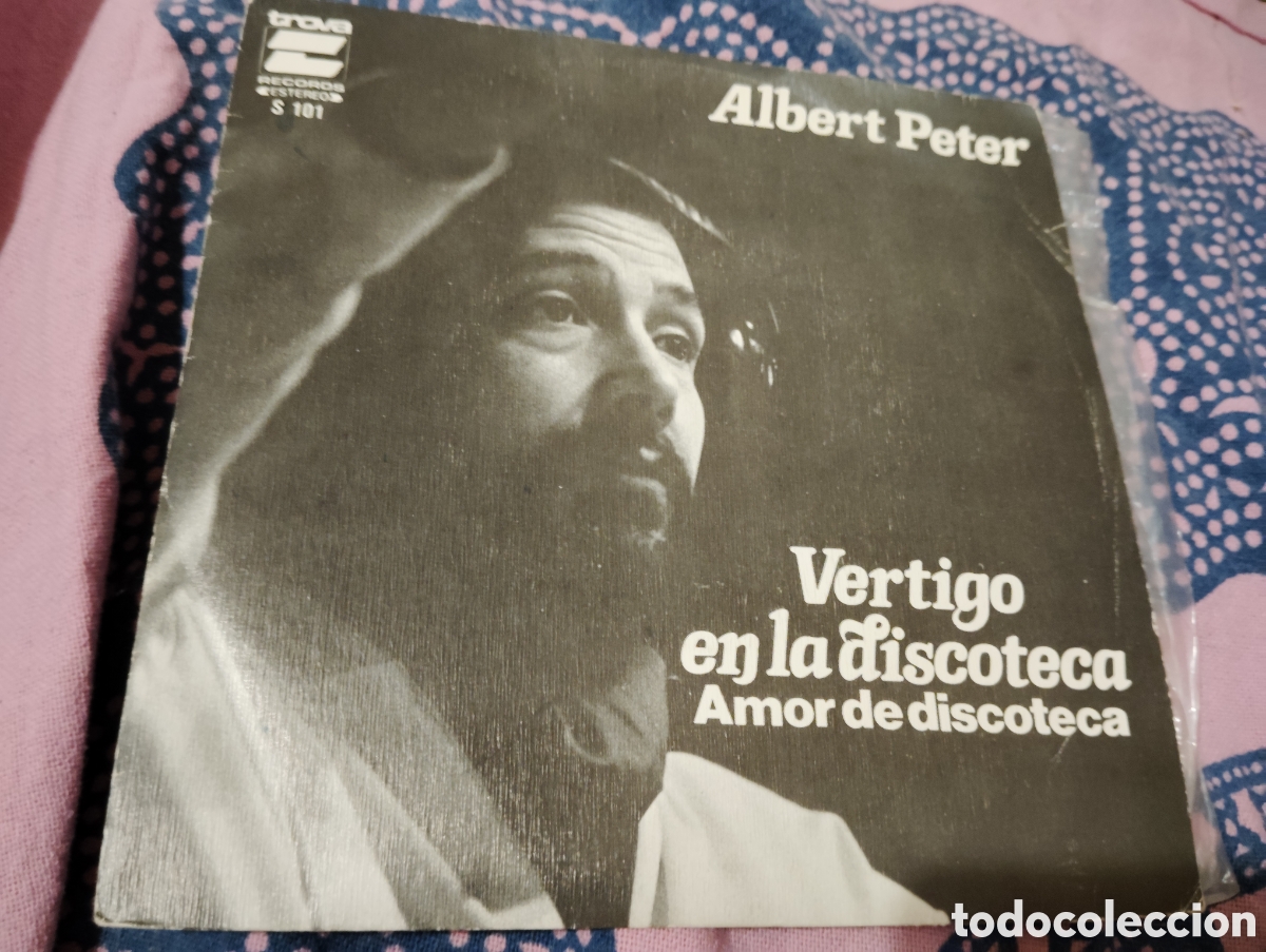 Discos de vinilo: ALBERT PETER - VERTIGO EN LA DISCOTECA / AMOR DE DISCOTECA ( 1978 ) - Foto 1