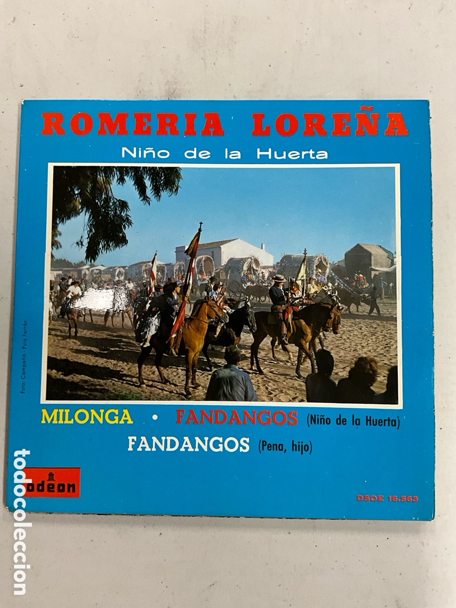 Discos de vinilo: ROMERIA LORE&Ntilde;A, Ni&ntilde;o de la Huerta - Foto 1