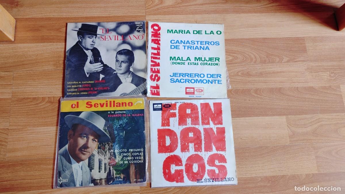 Discos de vinilo: EL SEVILLANO-LOTE DE 4 EPS - Foto 1