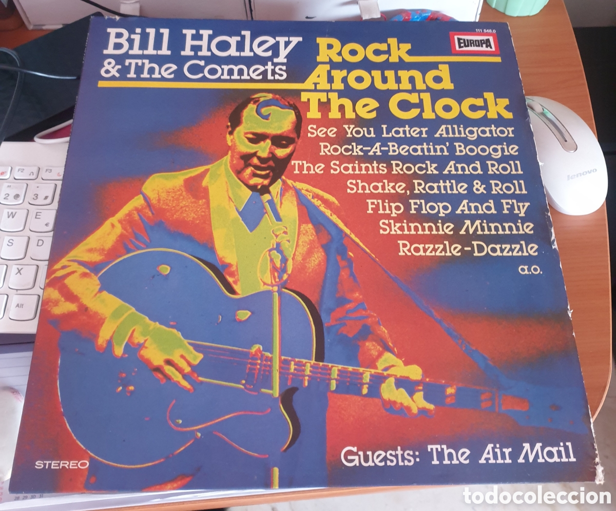 Discos de vinilo: Bill Haley & the comets - Rock around the clock - Foto 1