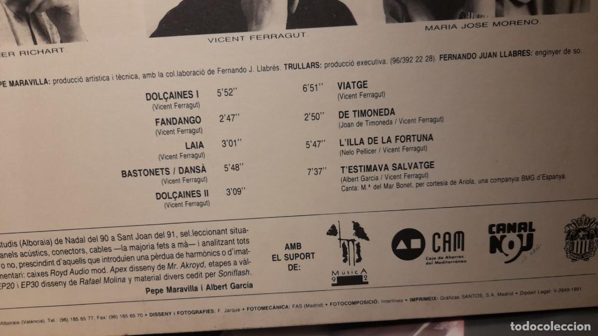 Discos de vinilo: LP TRULLARS : VIATGE - Foto 2