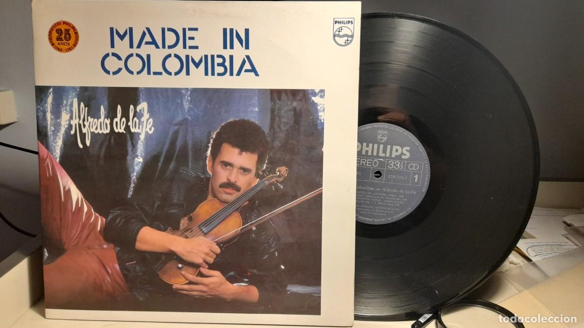 Vinyl records: LP ALFREDO DE LA FE : MADE IN COLOMBIA