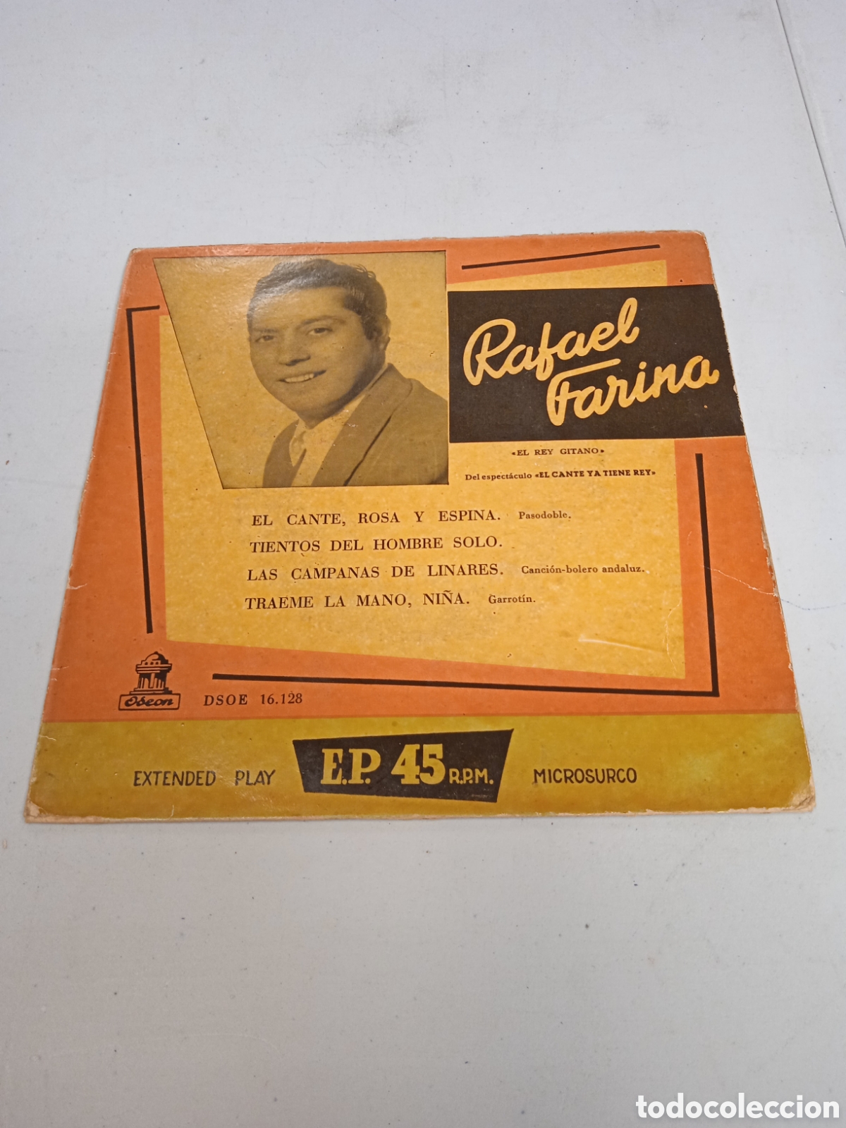 Discos de vinilo: Rafael Farina, 1 single - Foto 1