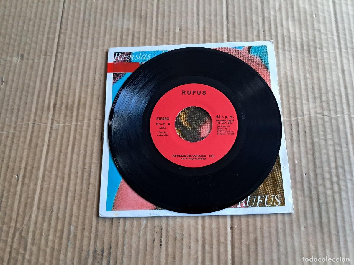 Discos de vinilo: RUFUS - REVISTAS DEL CORAZON SINGLE 1984 - Foto 2