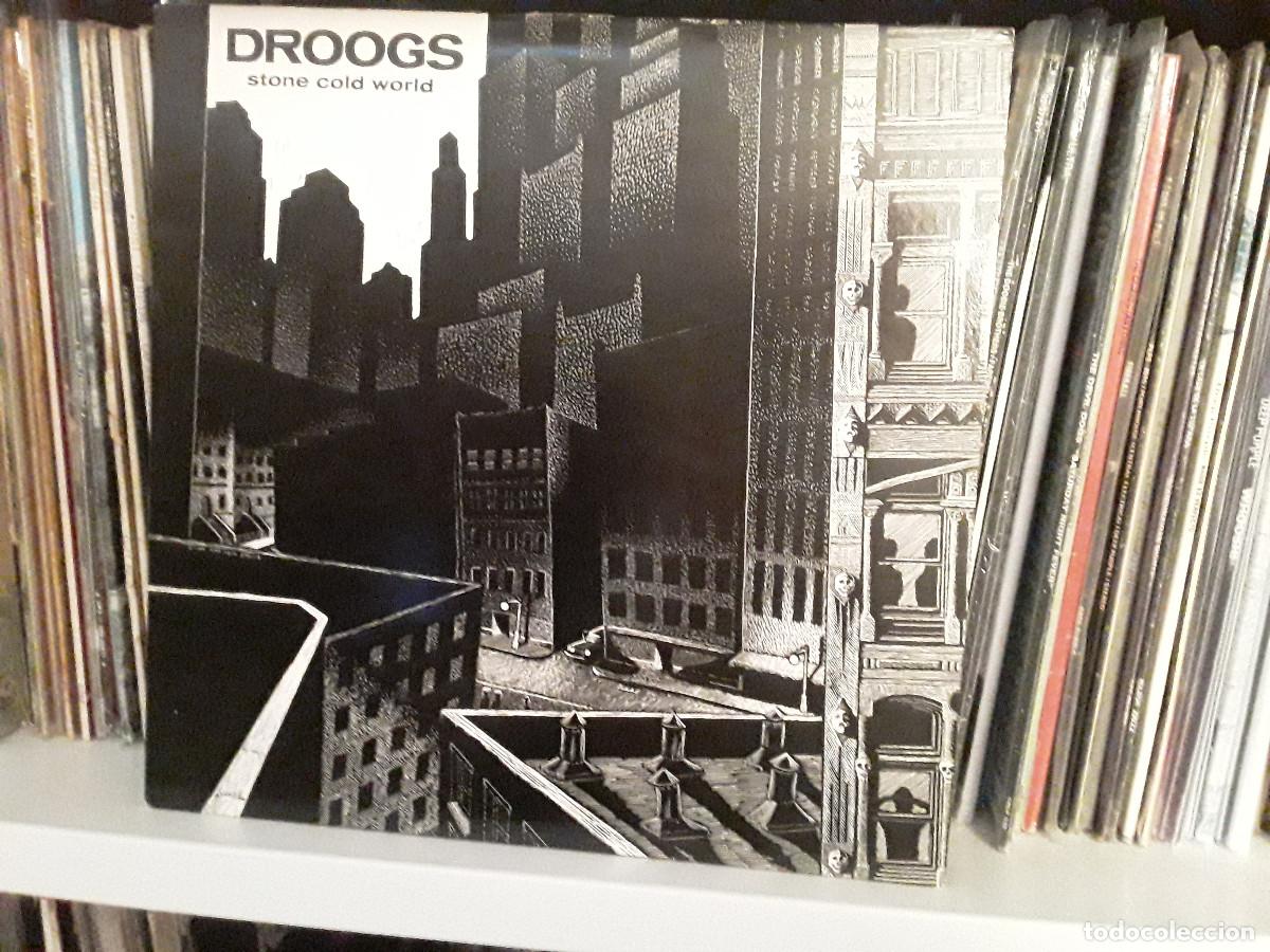 Discos de vinilo: Droogs &lrm;&ndash; Stone Cold World - lp edic. uk 1984 - Foto 1
