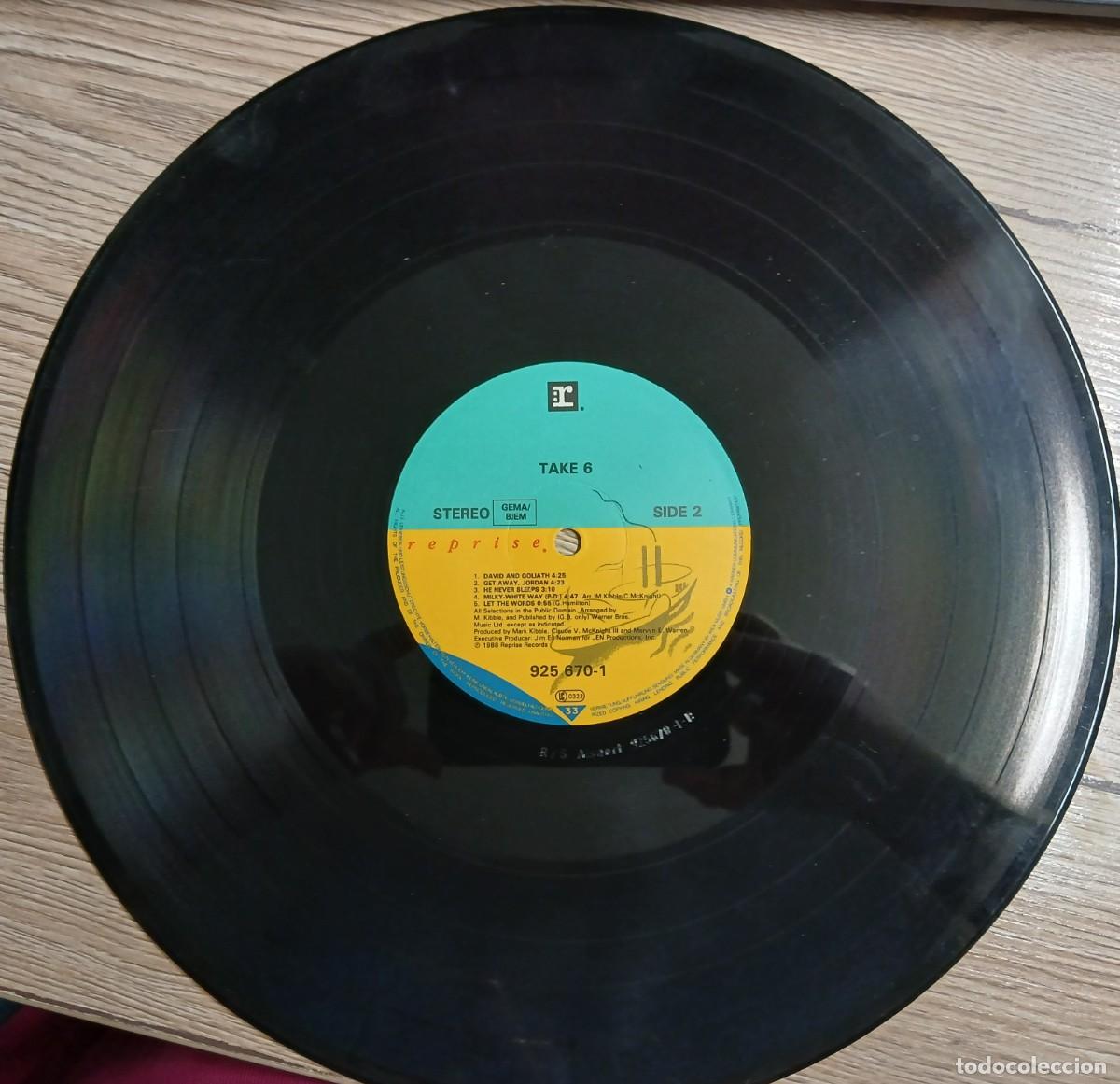 Discos de vinilo: Disco vinilo LP TAKE 6 (Sin funda) - Foto 1