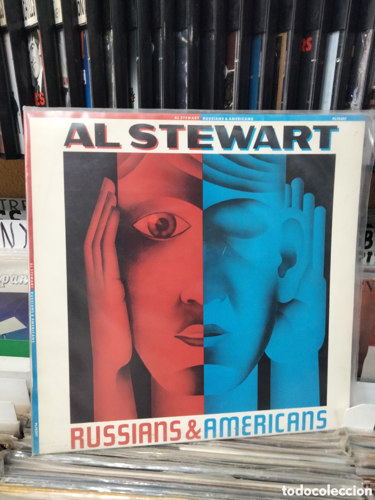 Discos de vinilo: Al Stewart russians & americans - Foto 1
