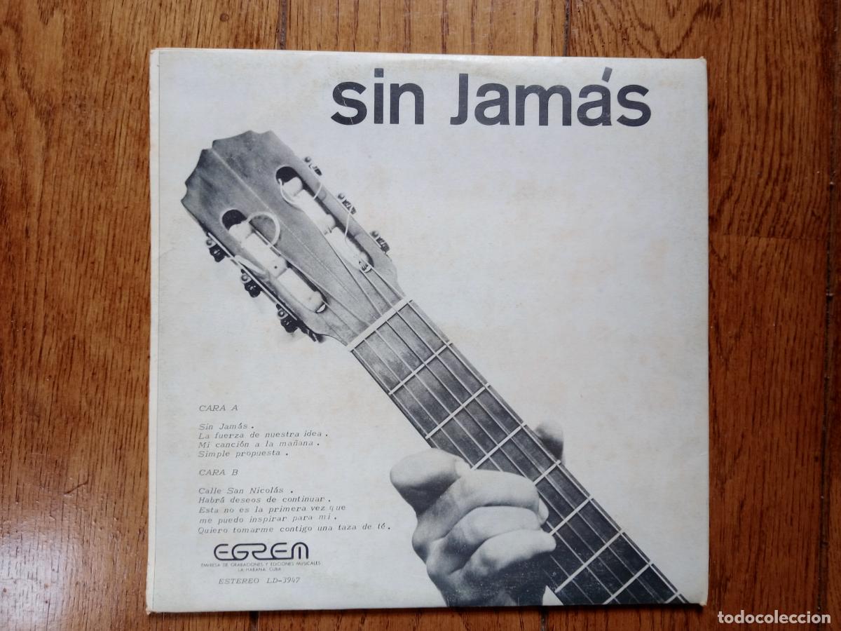 Discos de vinilo: Osvaldo Rodr&iacute;guez y los 5 u 4 - Sin jam&aacute;s - Foto 3