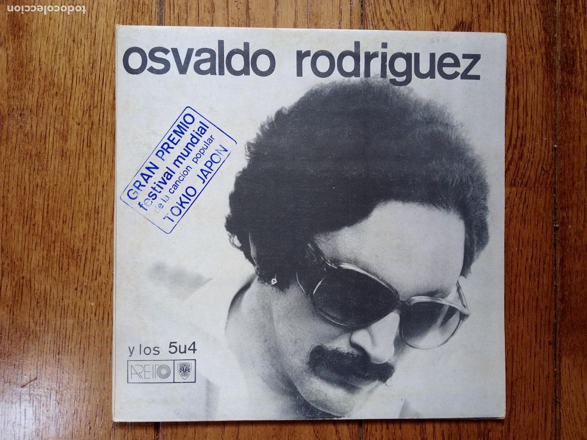 Vinyl records: Osvaldo Rodr&iacute;guez y los 5 u 4 - Sin jam&aacute;s
