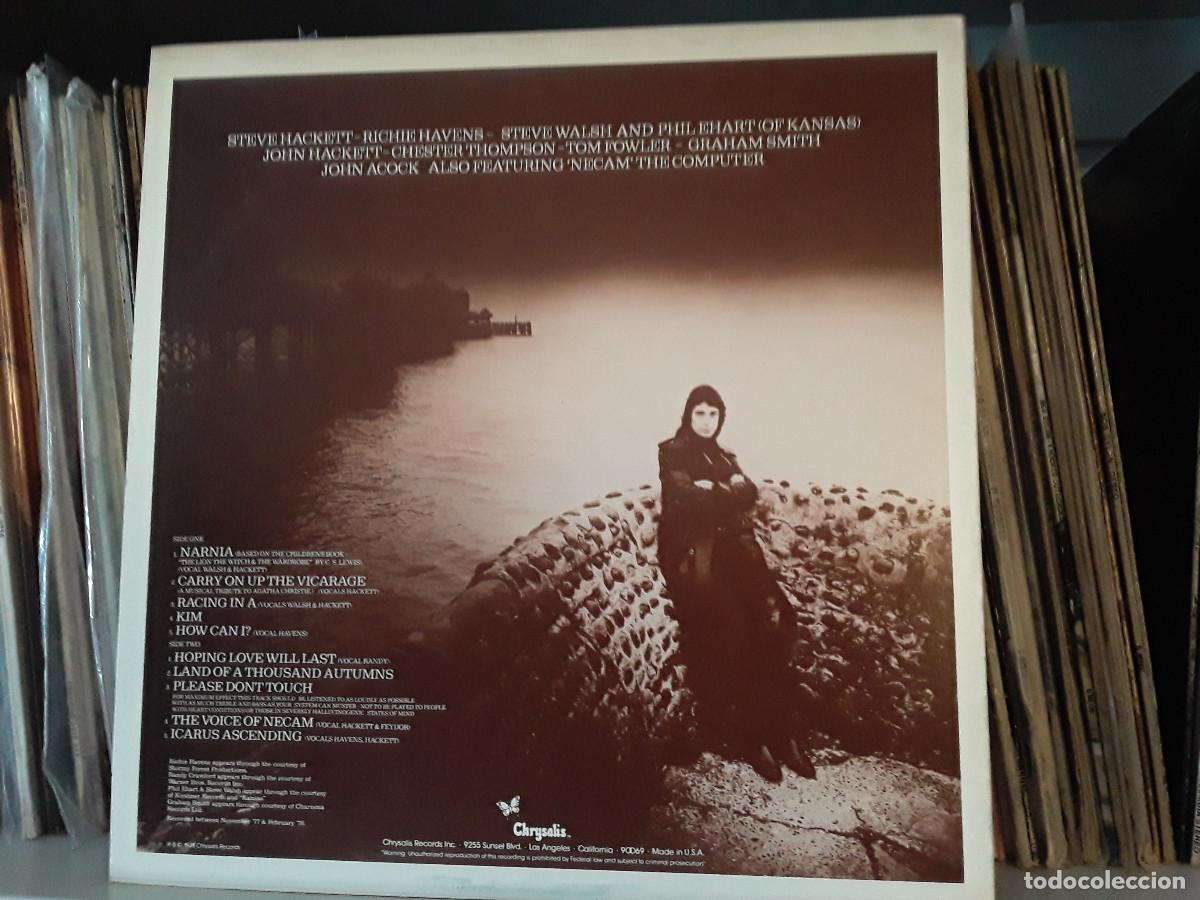 Discos de vinilo: Steve Hackett &lrm;&ndash; Please Dont Touch! - lp edic. usa 1978 - Foto 2