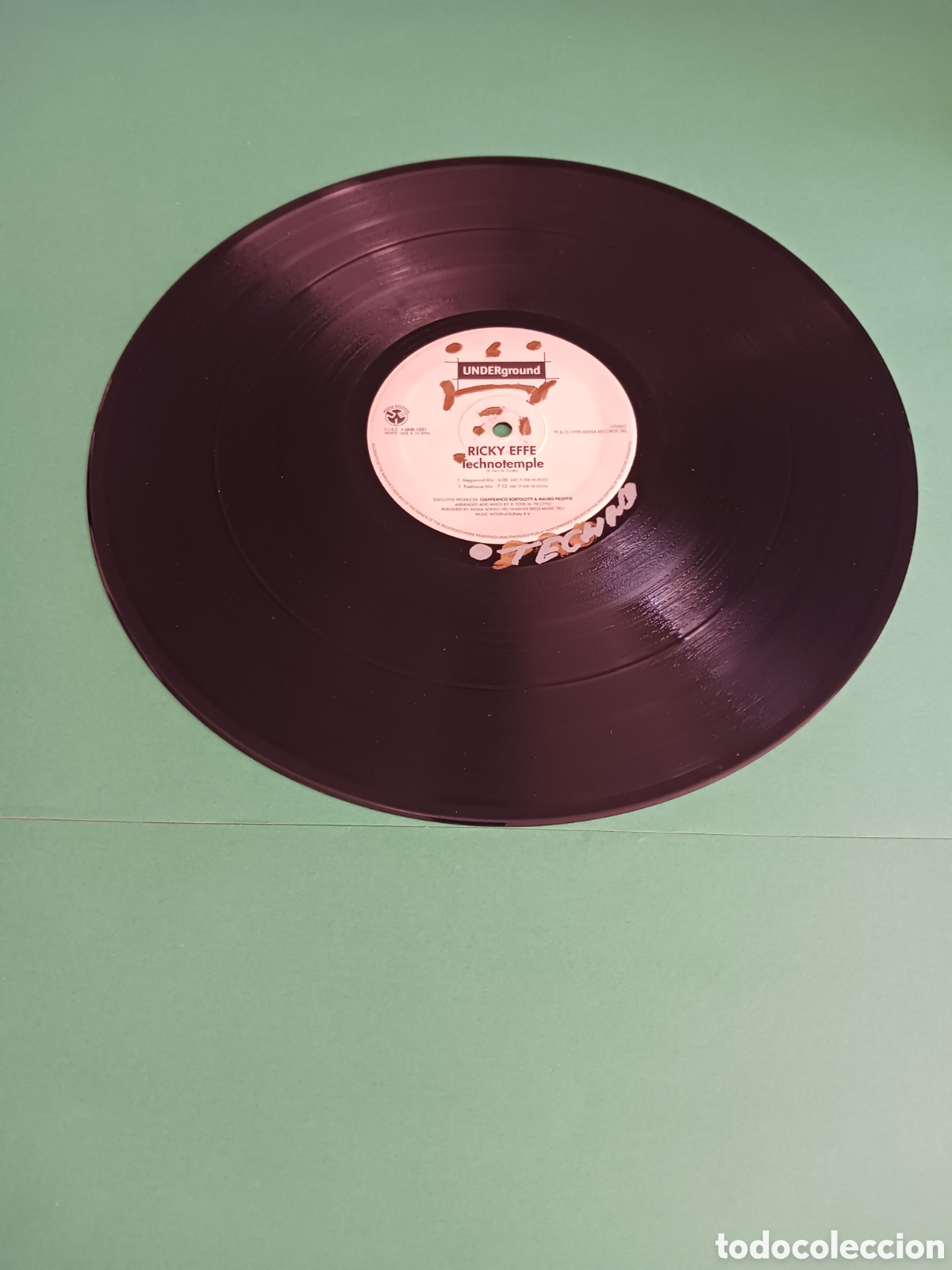Discos de vinilo: Vinilo Ricky Effe. Technotemple. - Foto 5