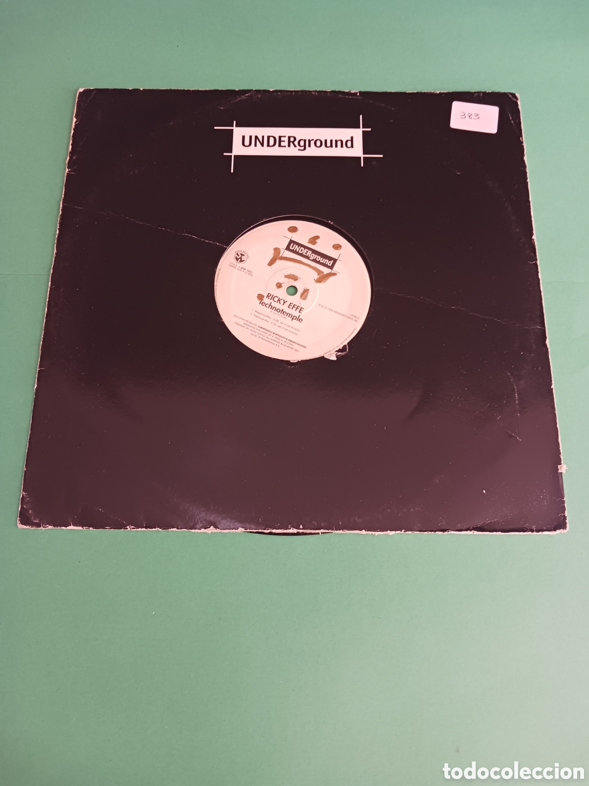 Discos de vinilo: Vinilo Ricky Effe. Technotemple. - Foto 1