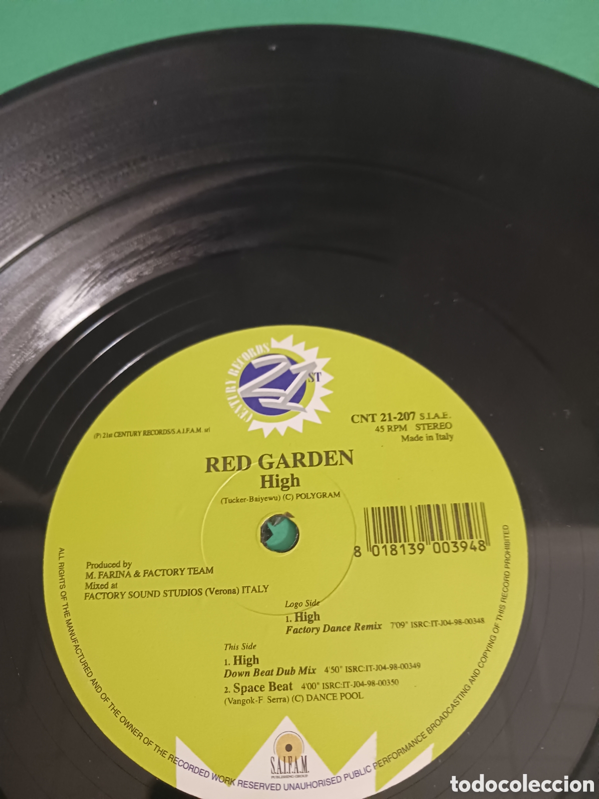 Discos de vinilo: Vinilo RED GARDEN High. - Foto 2