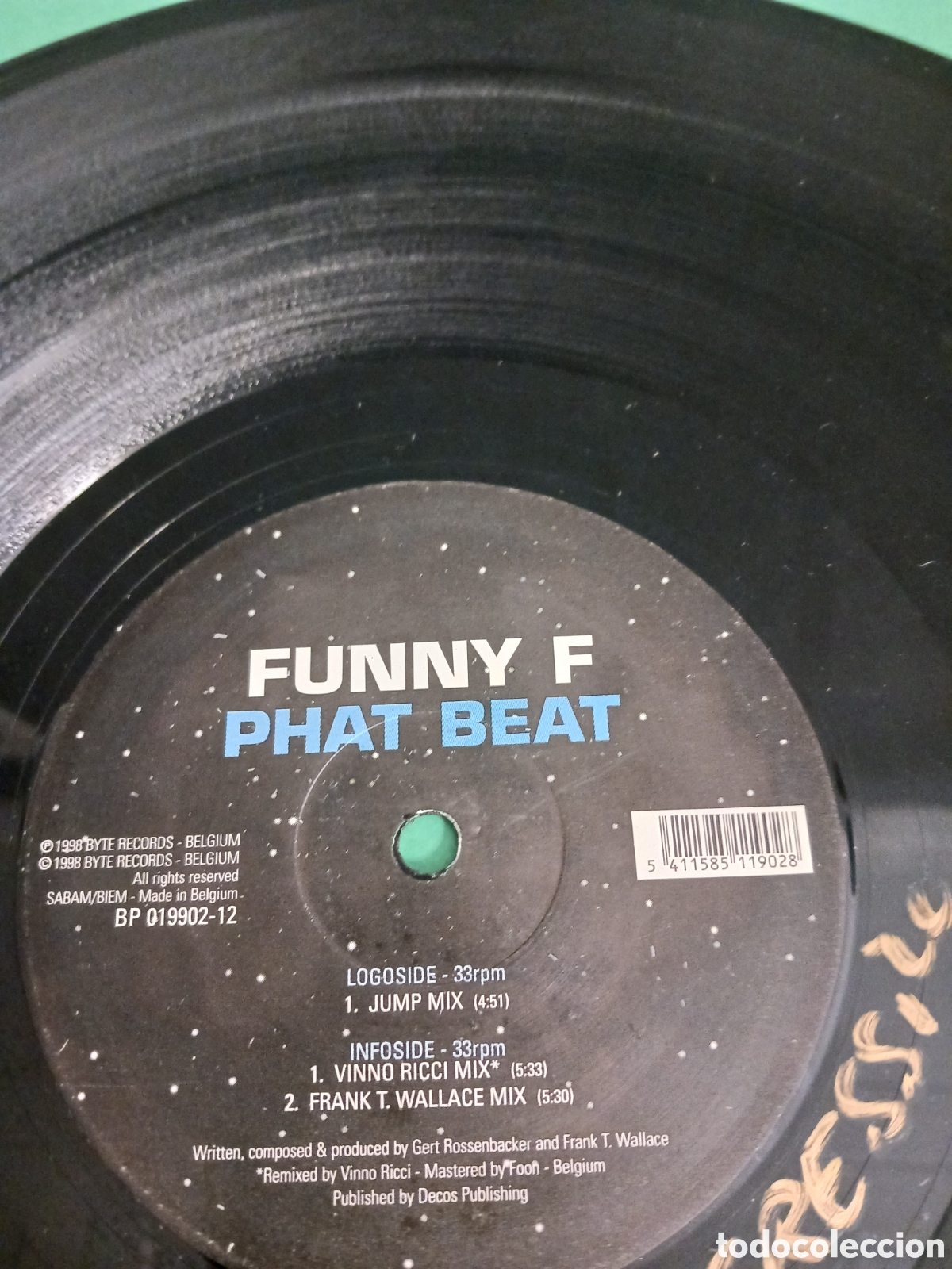 Discos de vinilo: Vinilo Funny F. PHAT BEAT - Foto 2