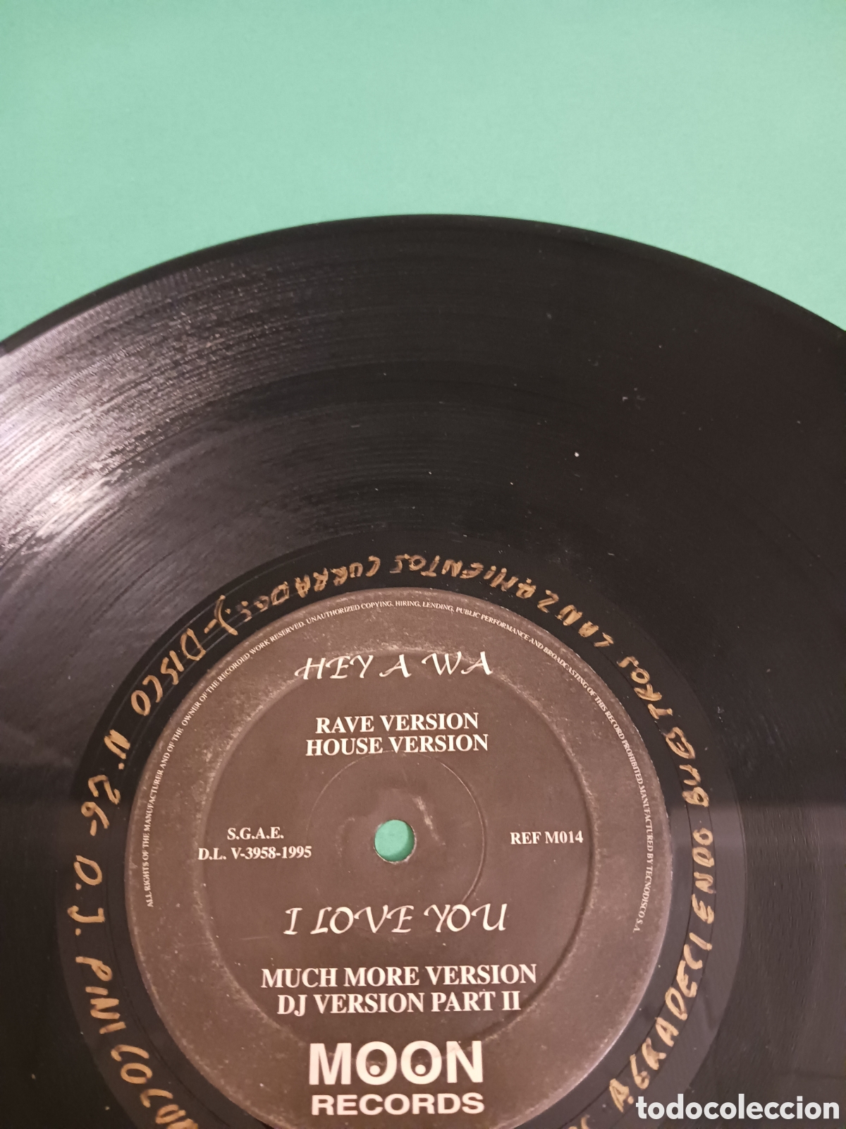 Discos de vinilo: Vinilo Aldus Haza / War Mixes. - Foto 2
