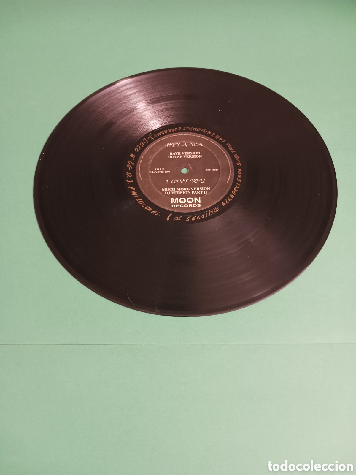 Discos de vinilo: Vinilo Aldus Haza / War Mixes. - Foto 3