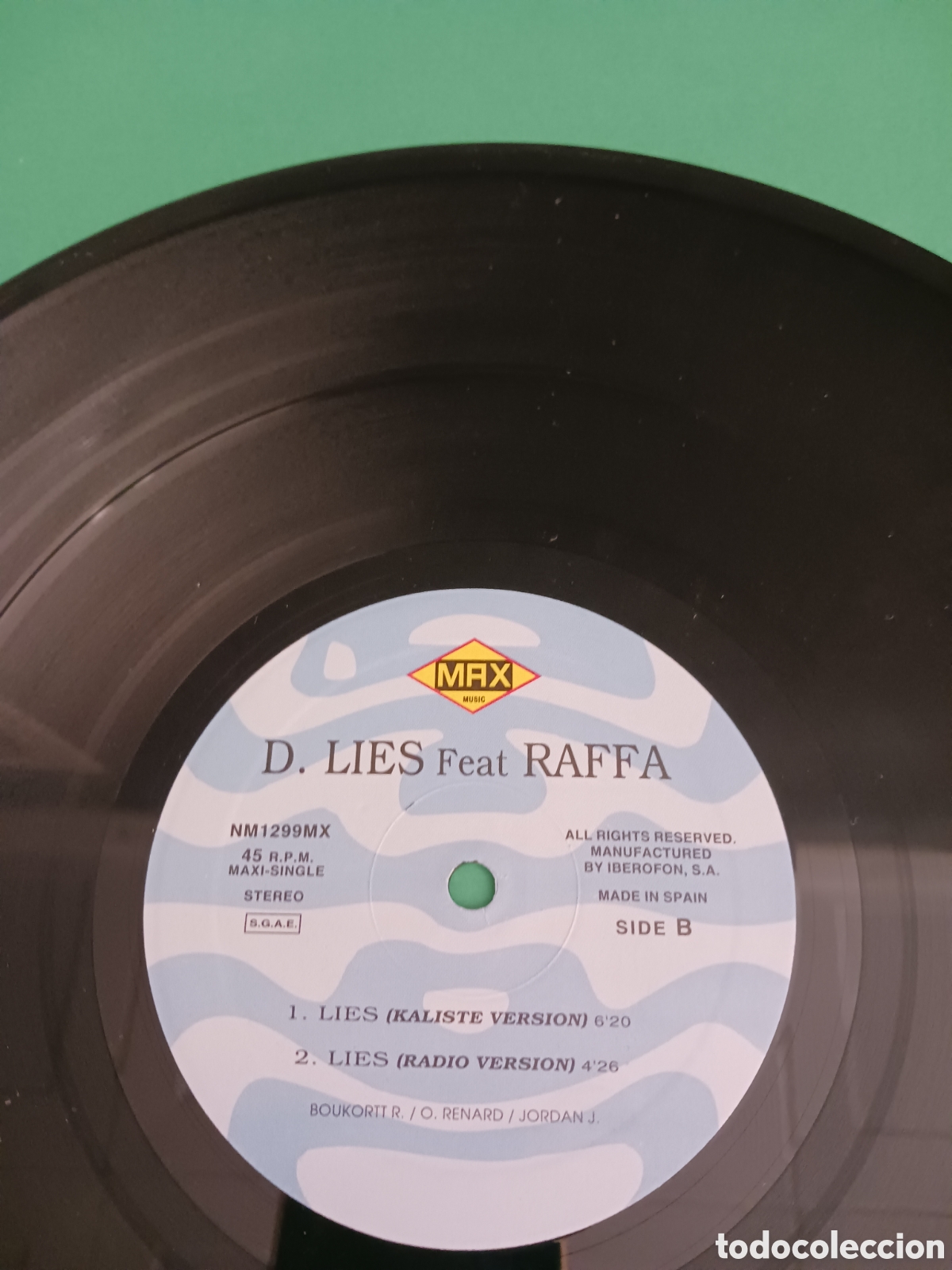 Discos de vinilo: Vinilo D. LIES feat RAFFA - Foto 2
