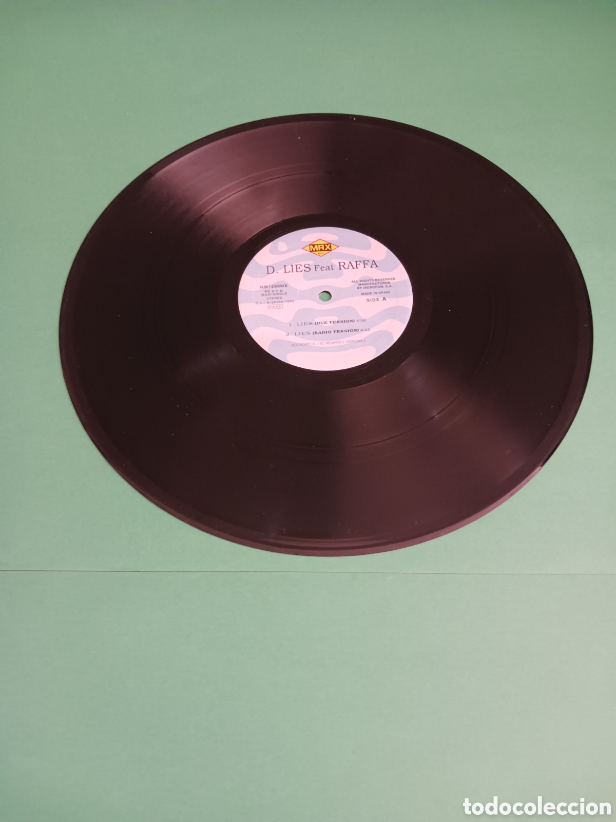 Discos de vinilo: Vinilo D. LIES feat RAFFA - Foto 5