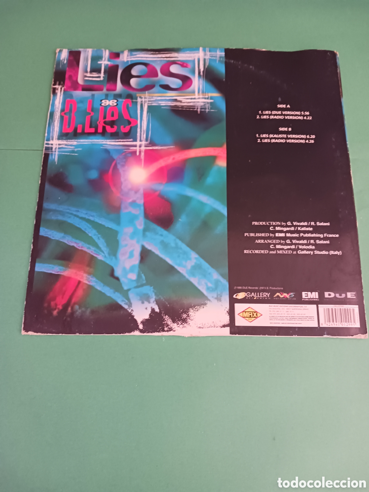 Discos de vinilo: Vinilo D. LIES feat RAFFA - Foto 7