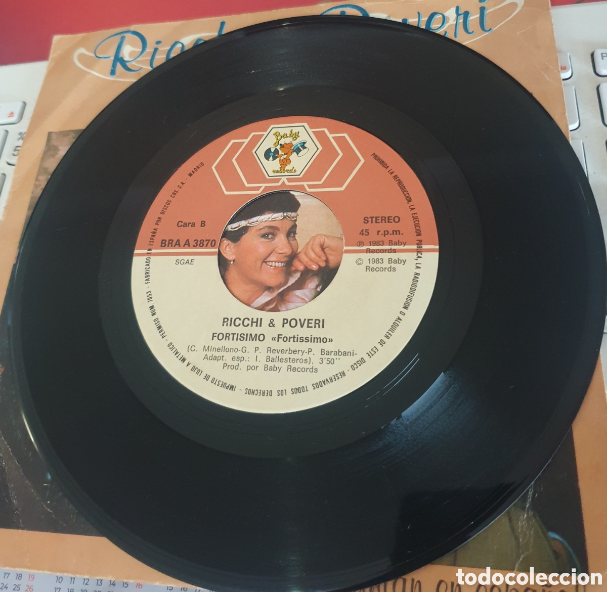 Discos de vinilo: Ricchi & Poveri - Piccolo amore - Foto 3