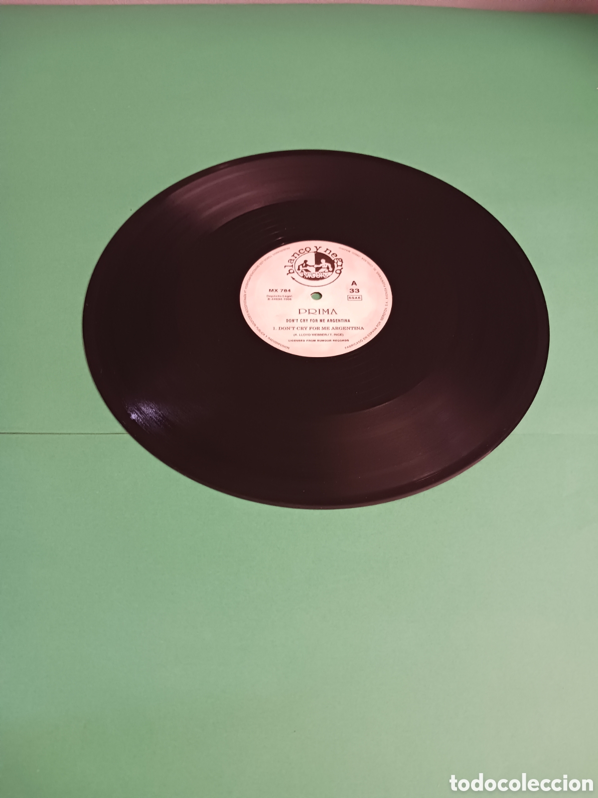Discos de vinilo: Vinilo PRIMA- Dont Cry For Me Argentina. - Foto 3