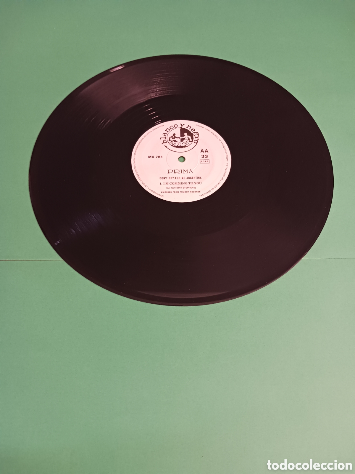Discos de vinilo: Vinilo PRIMA- Dont Cry For Me Argentina. - Foto 4