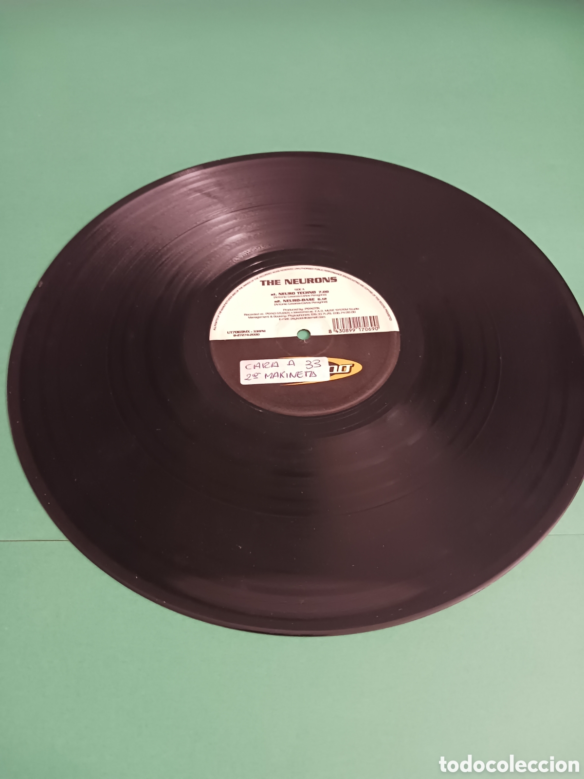 Discos de vinilo: Vinilo The Neurons / Neuro E.P. - Foto 3