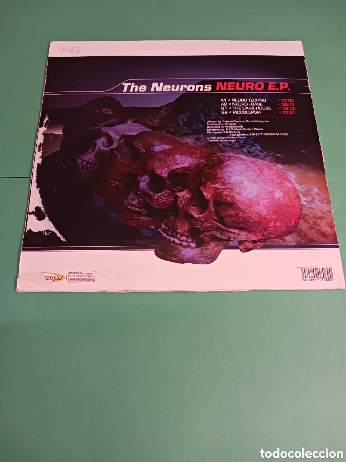 Discos de vinilo: Vinilo The Neurons / Neuro E.P. - Foto 5