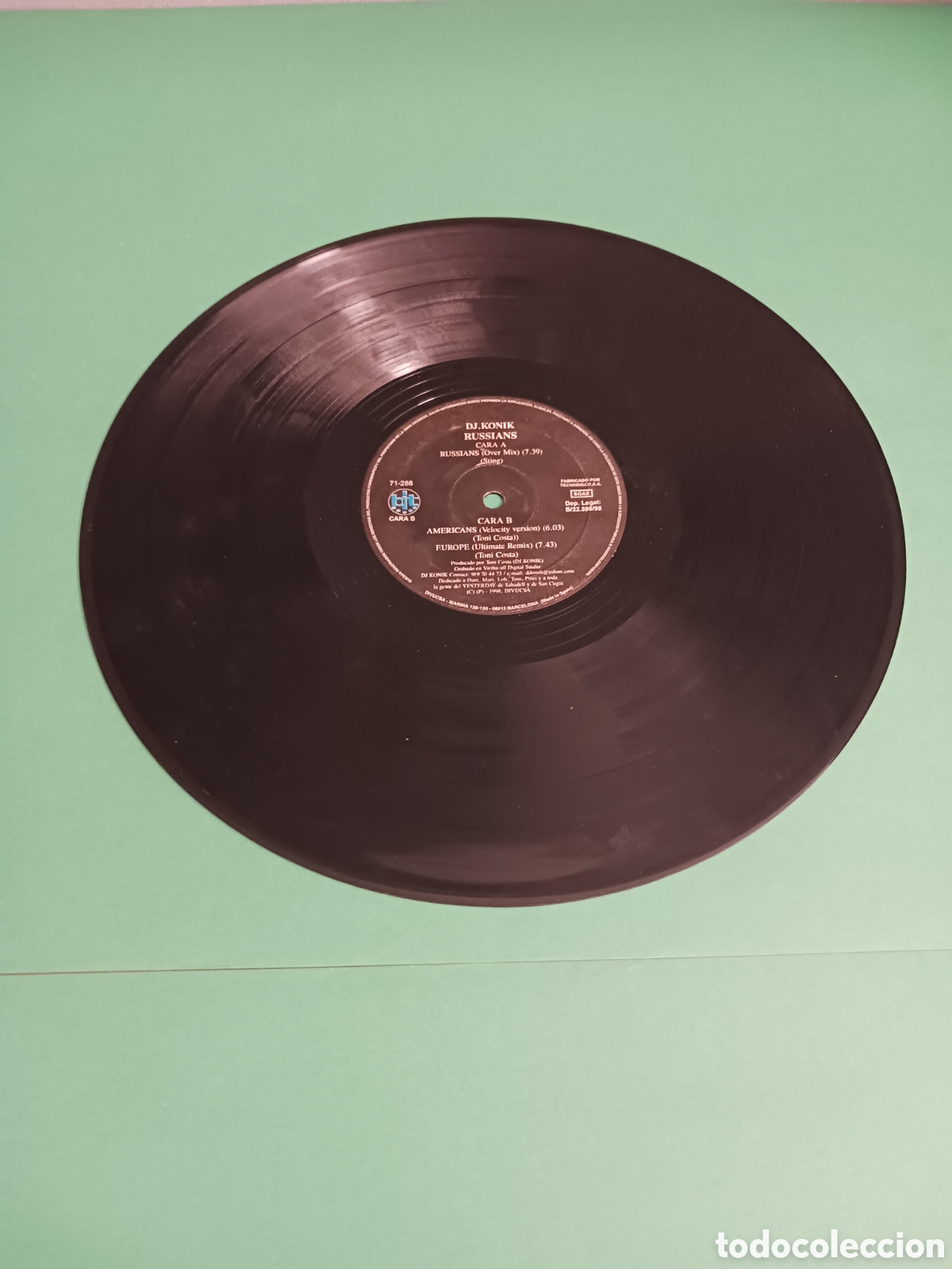 Discos de vinilo: Vinilo RUSSIANS / DJ. KONICK - Foto 3