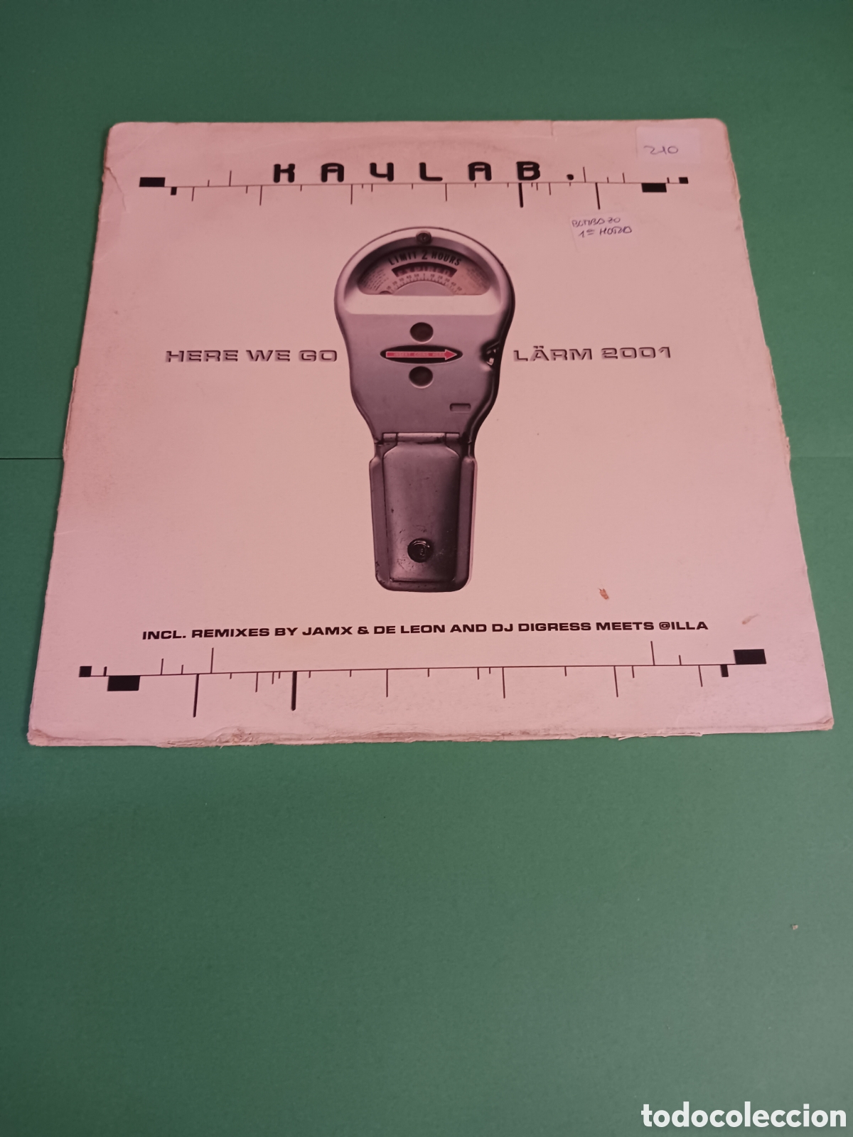 Discos de vinilo: Vinilo KAYLAB. Here We Go / L&auml;rm 2001 - Foto 1