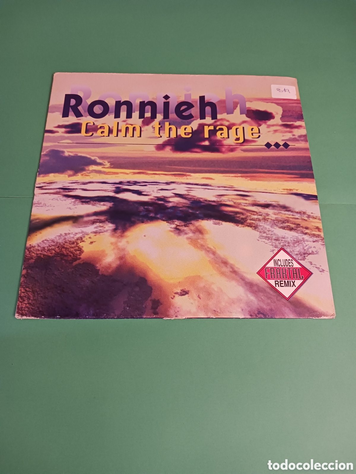Discos de vinilo: Vinilo Ronnieh/ Calma the rage - Foto 1