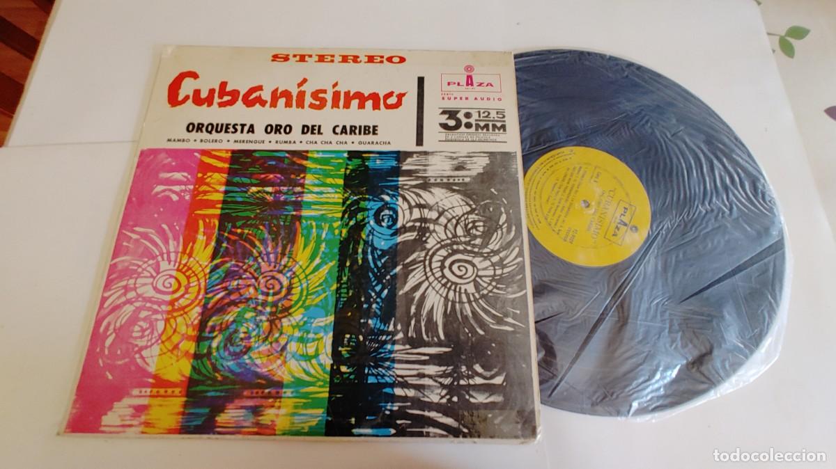 Discos de vinilo: ORQUESTA ORO DEL CARIBE-LP CUBANISIMO - Foto 1