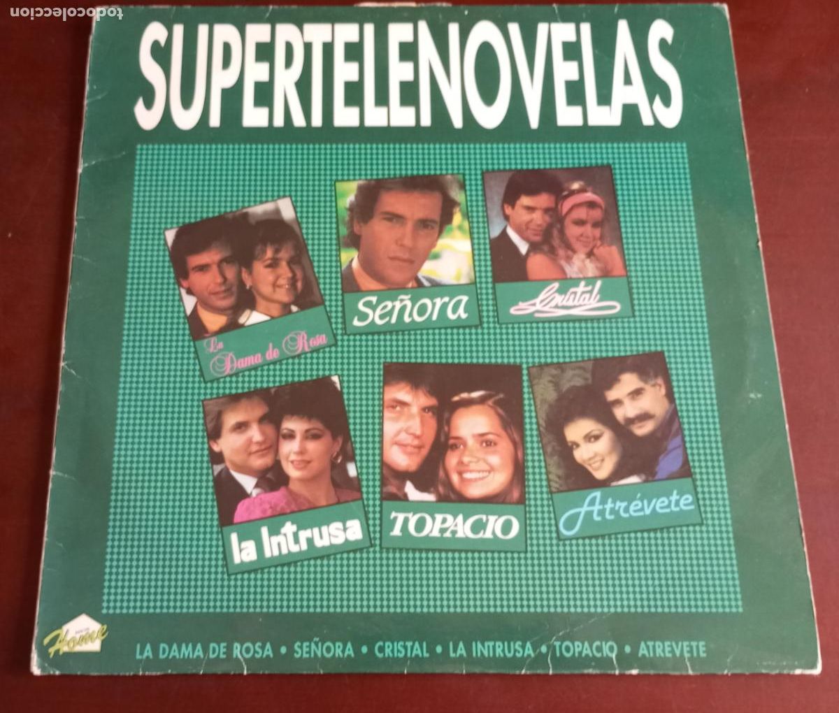 Discos de vinilo: SUPERTELENOVELAS - VARIOS - LP - 1990 - Foto 1